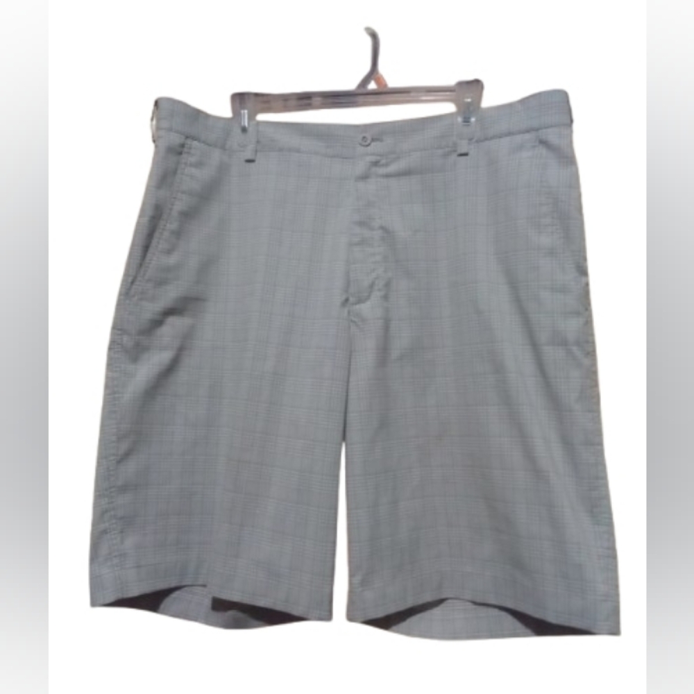 Nike Dri‑Fit Plaid Golf Shorts